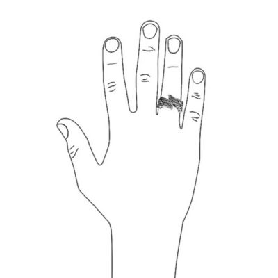 Stainless Steel Angel Wing Band Ring Biker Jewelry Oxidized