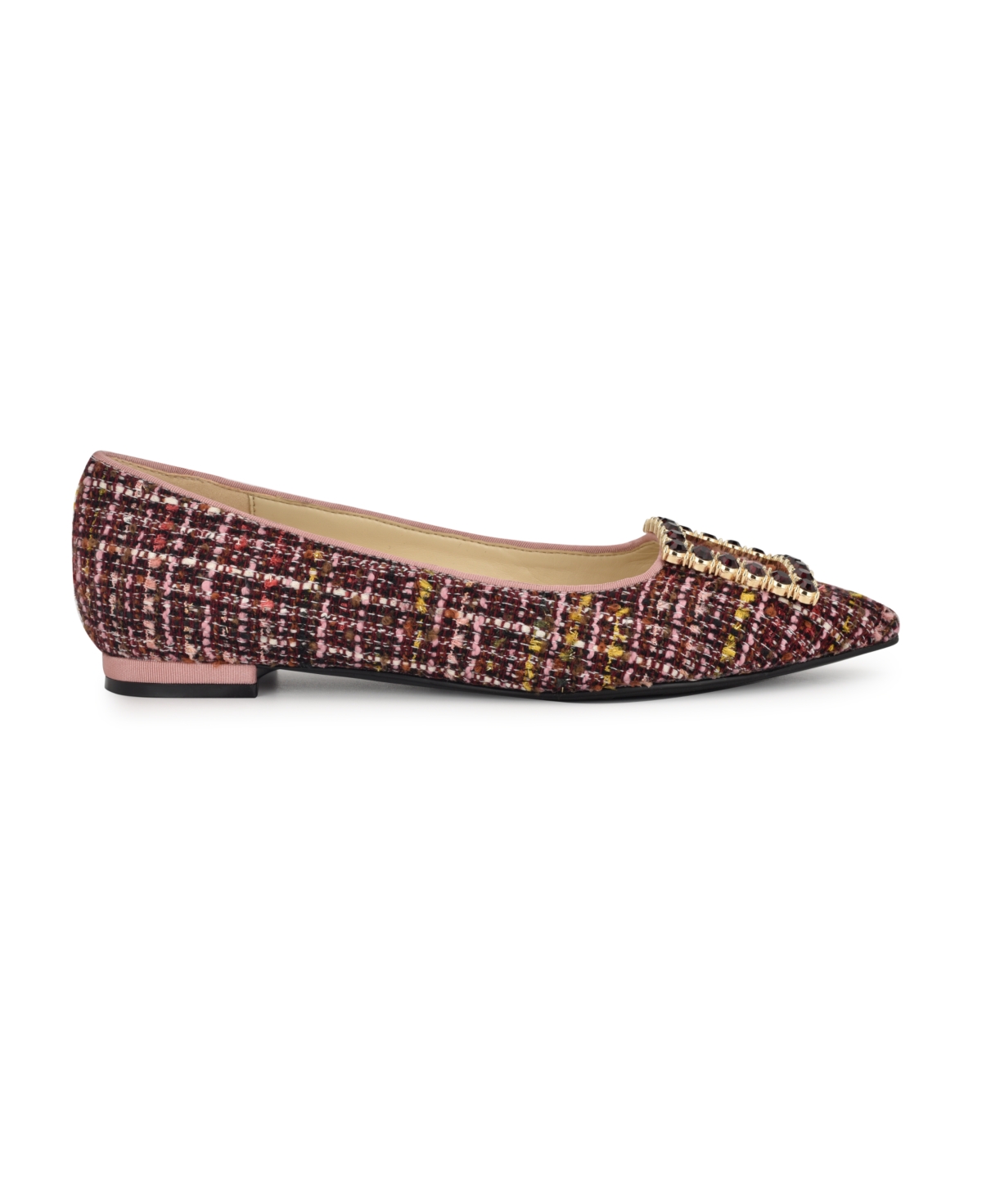 NINE WEST WOMEN'S JESIKE SLIP-ON POINTY TOE DRESS FLATS 