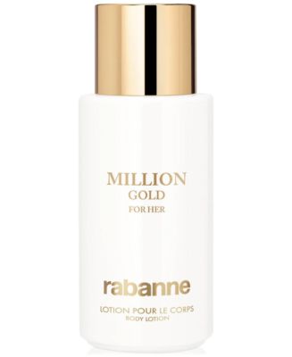 Rabanne Million Gold For Her Perfumed Body Lotion, 6.8 oz. - Macy's