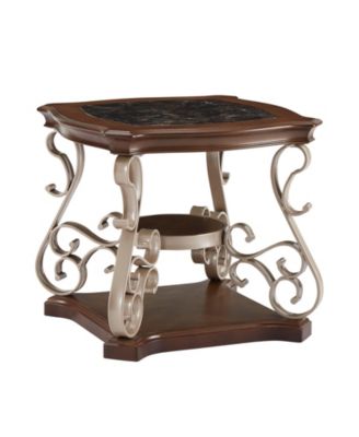 Marble Pattern Living Room Cocktail Table End table Coffee table