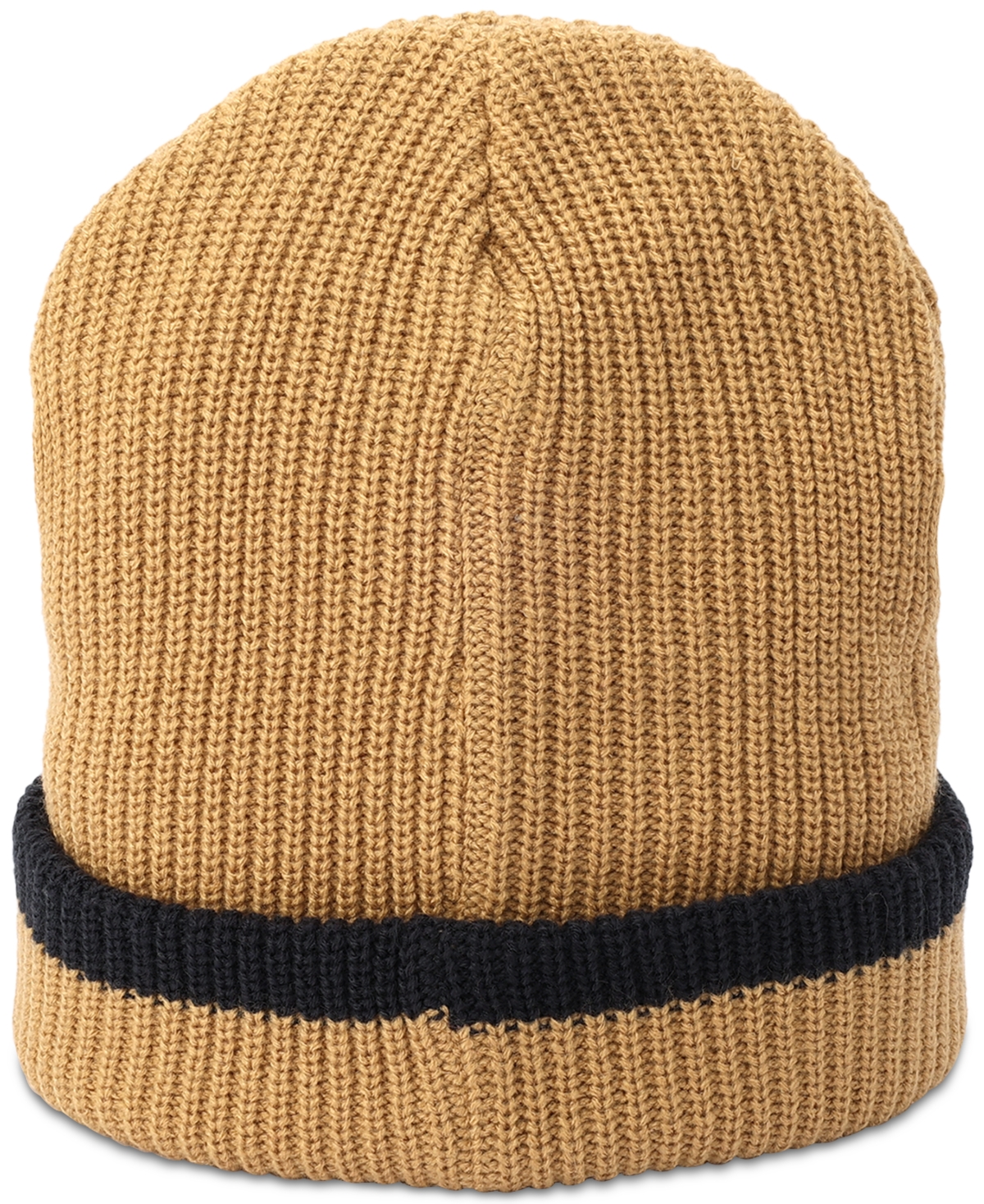 Tommy Hilfiger Men's Tipped Ribbed-knit Beanie In Classic Kh