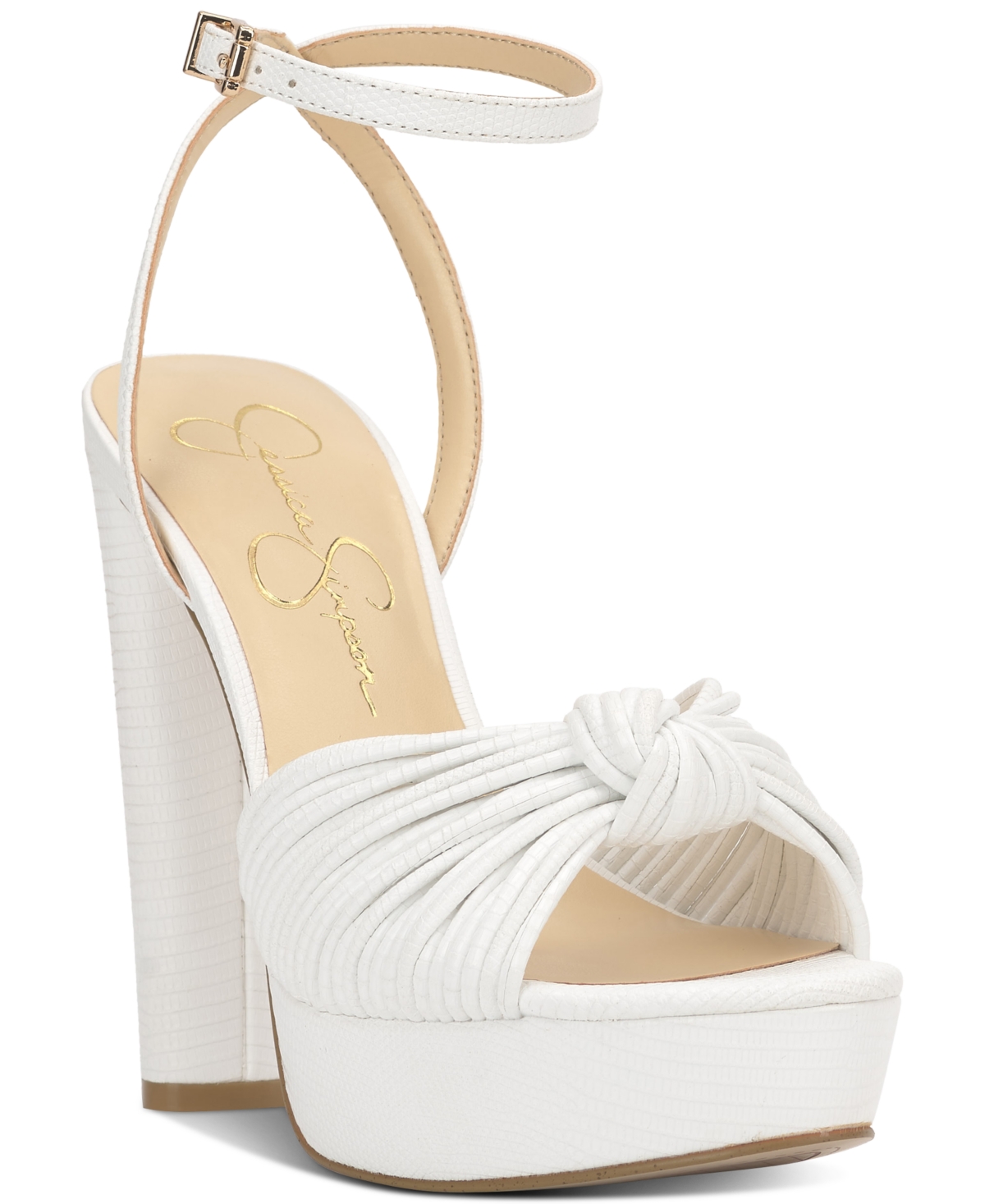 Jessica Simpson Immie Platform Sandal In Red