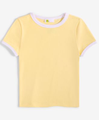 Epic Threads - Big Girls Ribbed Ringer T-Shirt