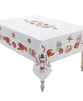 Seafood Shack Tablecloth, 70" x 144"