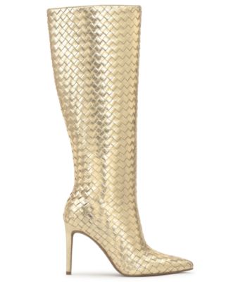 Women's Savonia Woven Knee High Boots, Created for Macy's