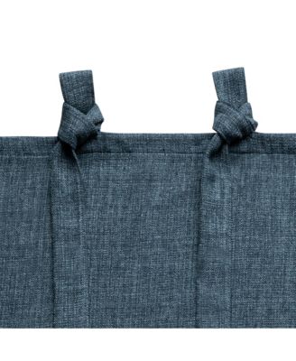 Garrett Textured Tie Knots Curtains Pair
