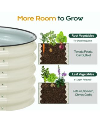 Modular Metal Raised Garden Bed - Aluzinc Material