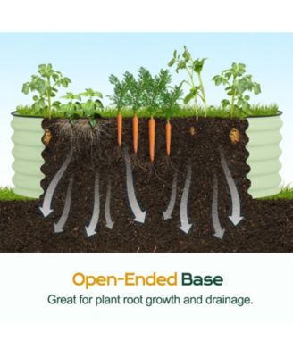 Aluzinc Material Modular Metal Raised Garden Bed