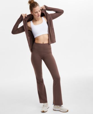 Women's High Rise Flare Leggings, Created for Macy's