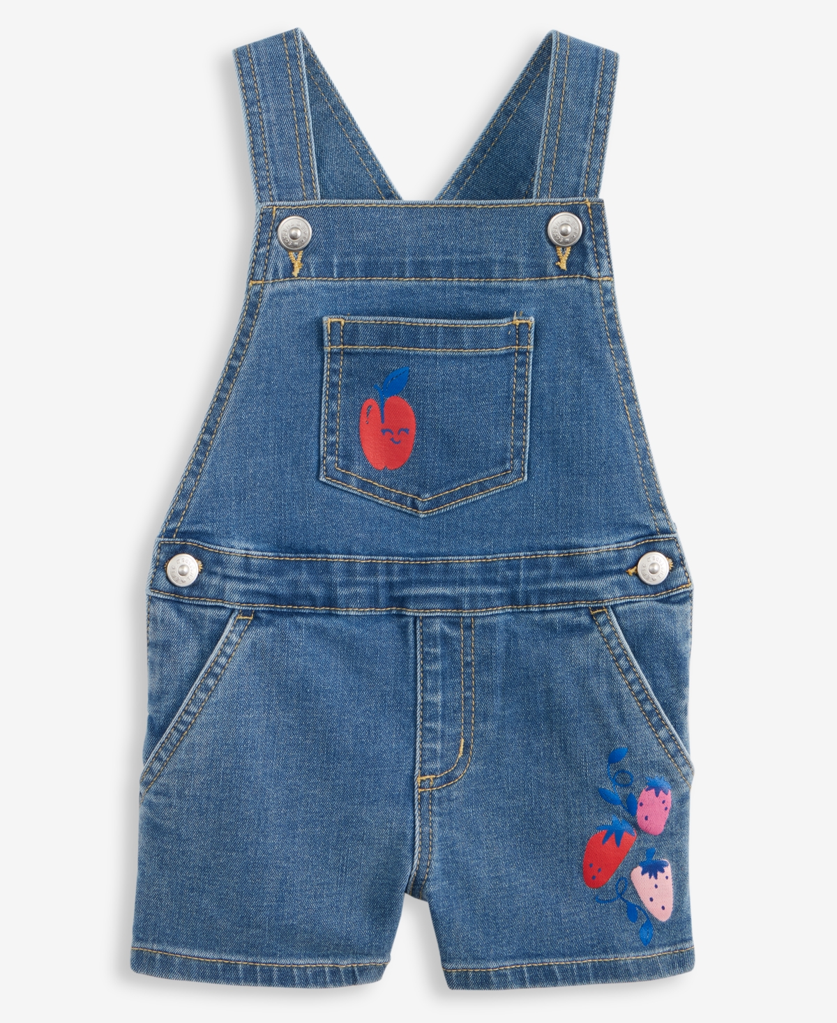 EPIC THREADS TODDLER GIRLS TALLY DENIM SHORTALL, EXCLUSIVELY AT MACY'S 