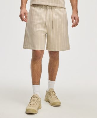 Men's Regular-Fit Pinstripe 7" Shorts, Exclusively at Macy's 