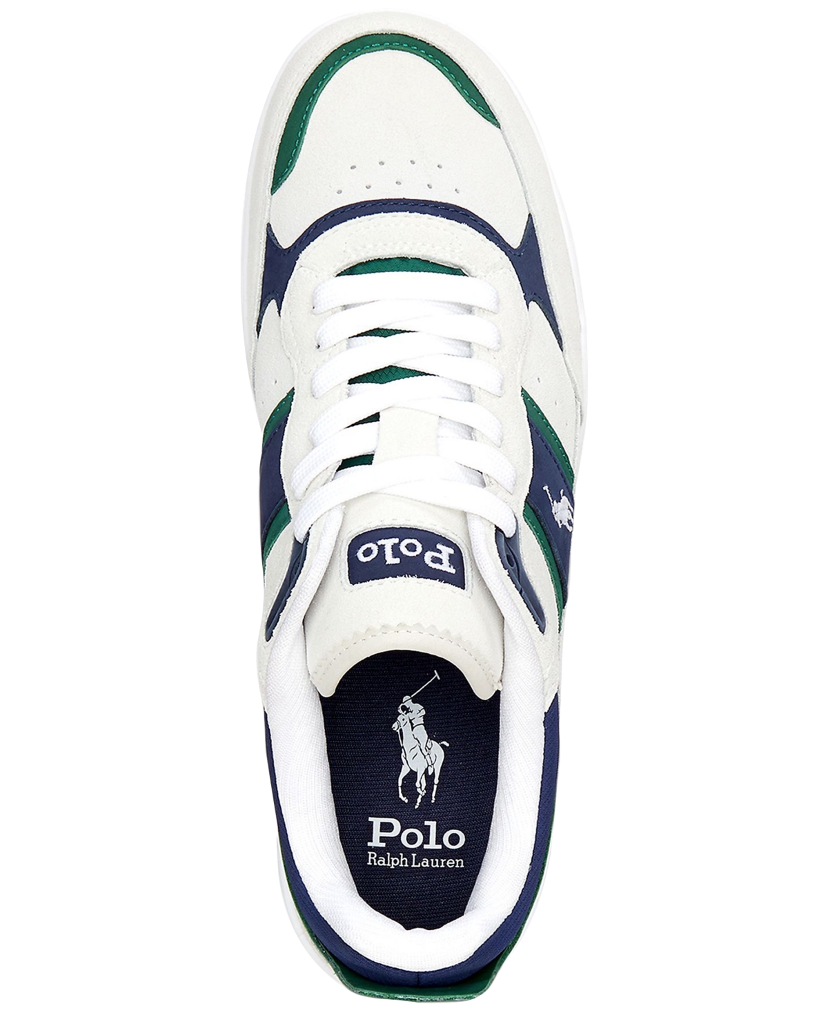 Polo Ralph Lauren Baskets Masters Sport En Daim
