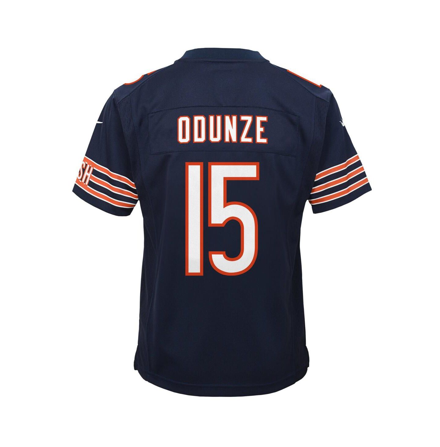 Детское джерси Nike Rome Odunze Chicago Bears Team Game, Navy — фото 3