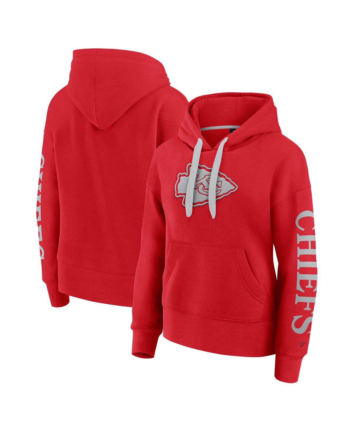 Fanatics Women's Red Kansas City Chiefs Elements Next Pullover Hoodie In Red