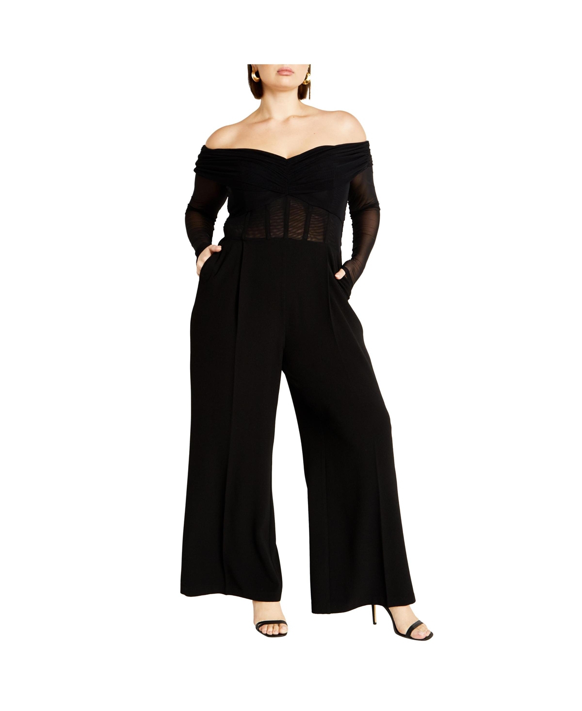 Plus Size Lana Jumpsuit - Black