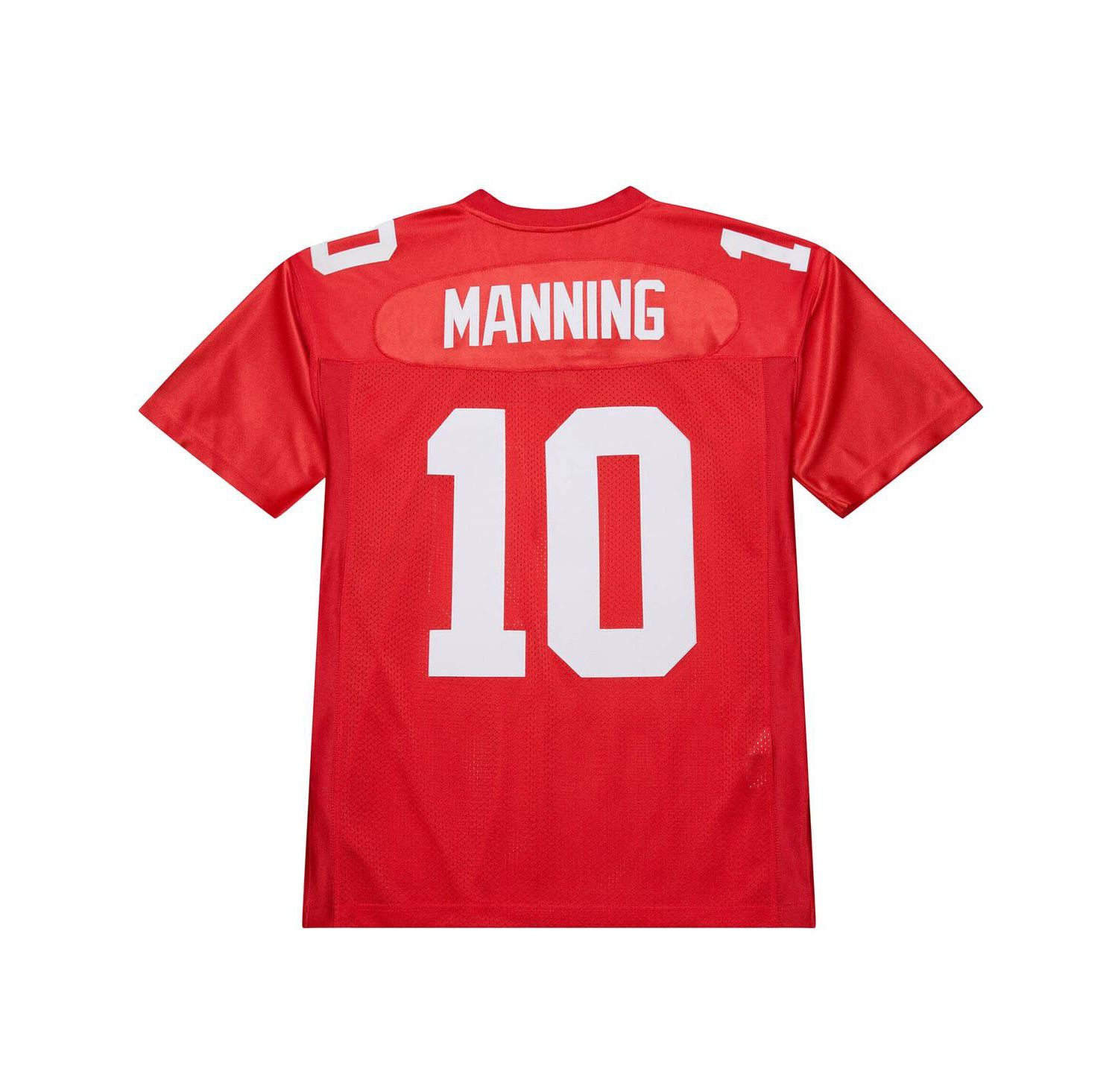 Men's Eli Manning Red New York Giants 2004 Authentic Throwback Retired Player Jersey