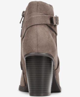 Women's Zetaa Strappy Belt-Heel Booties