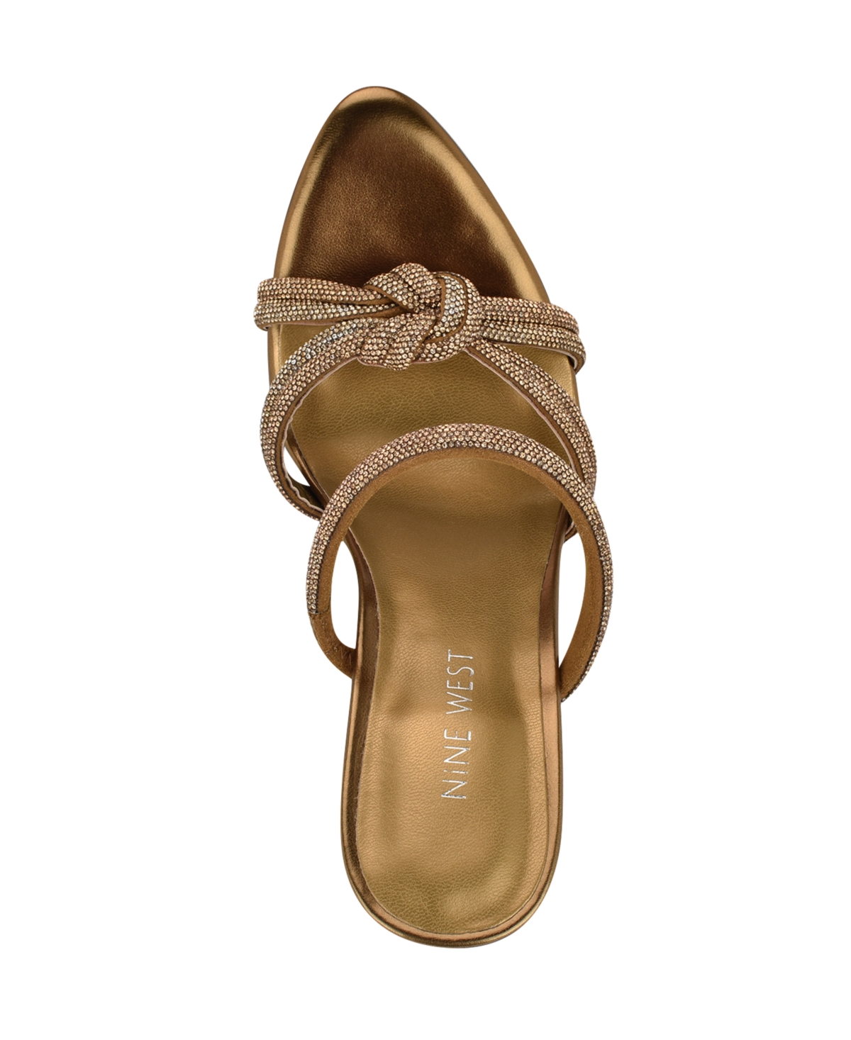 NINE WEST WOMEN'S UNELA SLIP-ON DRESS SANDALS 