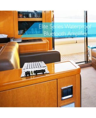 4-Channel Marine Bluetooth Amplifier - 400 Watt Waterproof