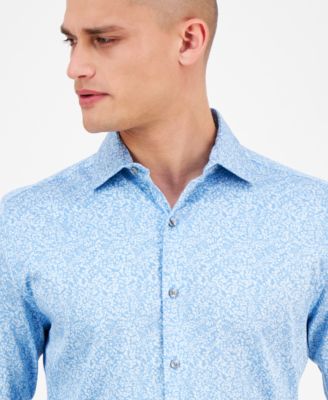 Men's Slim-Fit Daniel Floral Dress Shirt, Exclusively at Macy's