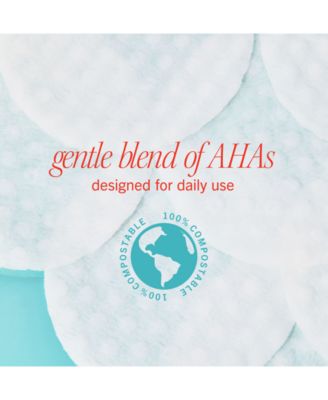 Facial Radiance Pads with Glycolic + Lactic Acids – Exfoliating Pads with AHA, 28 pads
