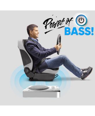 8” 600W Slim Active Marine Subwoofer, Low-Profile, Waterproof Design