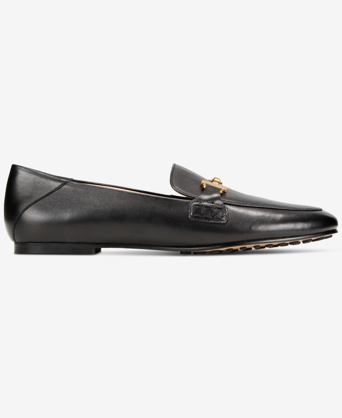 Giani Bernini Women's Beckhamm Memory Foam Slip On Loafers, Created For Macy's In Black Leather