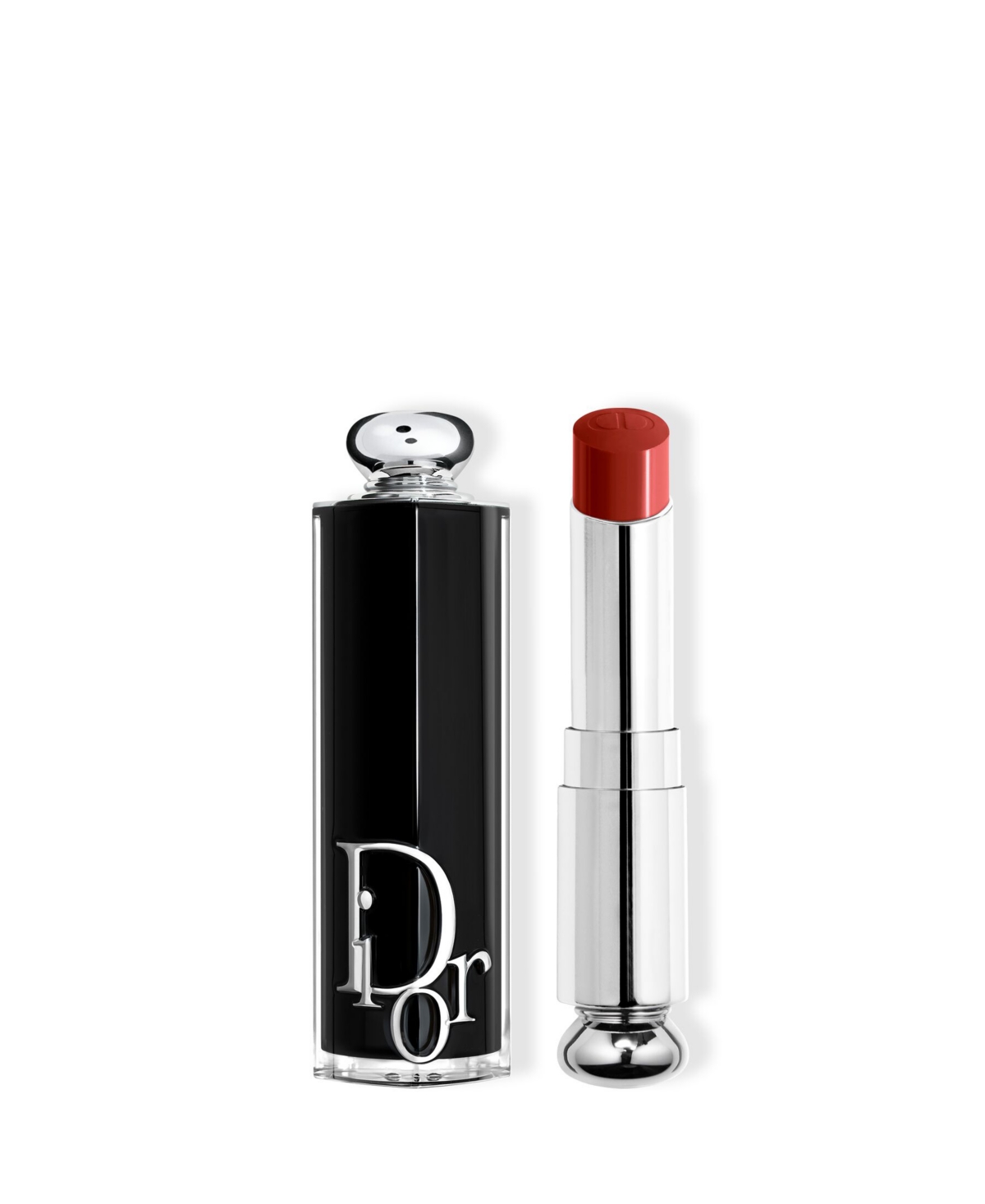 Dior Addict Refillable Shine Lipstick In 845 Vinyl Red (a Bright Red)
