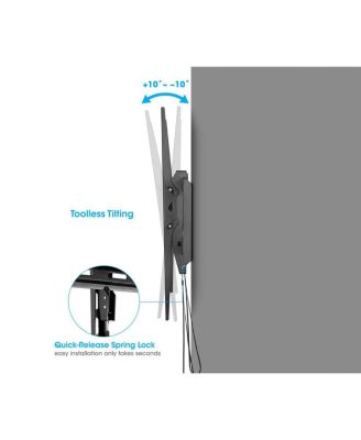 Heavy-Duty Large-Screen Tilting TV Wall Mount for 60"-120" Displays, 461931