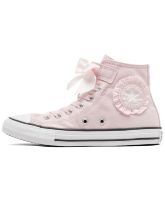 Little Girls Chuck Taylor All Star Ruffles and Bows Easy-On Casual Sneakers from Finish Line