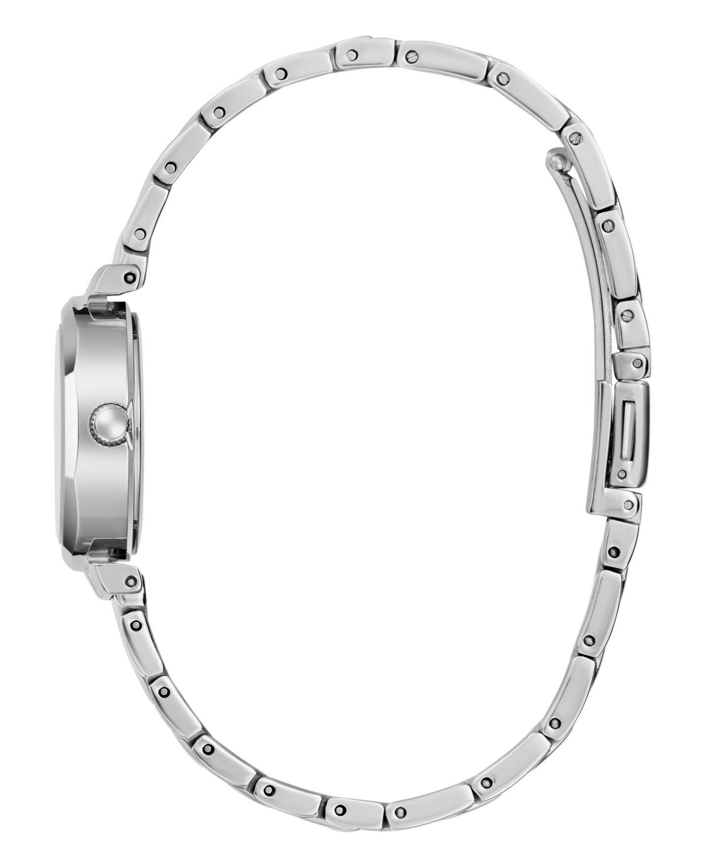 Женские аналоговые часы Guess, сталь серебристого тона, 26 мм — фото 2