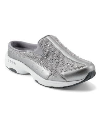 Women's Traveltime Sparkle Slip-On Mule Walking Sneakers