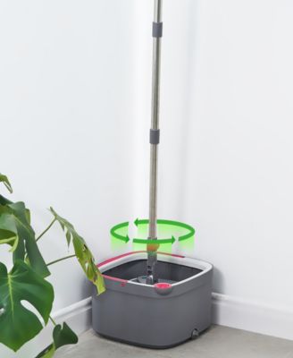 Mop, Silicone Sweeper & Bucket Cleaning System 