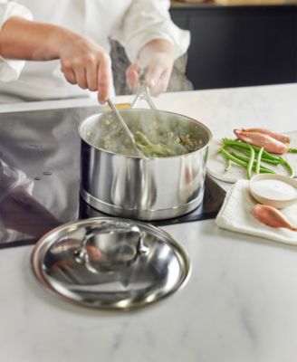 Atlantis 3.2-Qt. Stainless Steel Saucepan & Lid