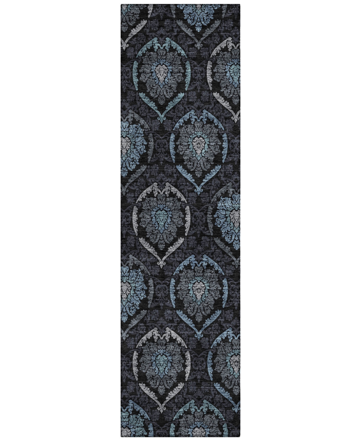 Addison Chantille Acn809 2'3"x7'6" Runner Area Rug In Blue