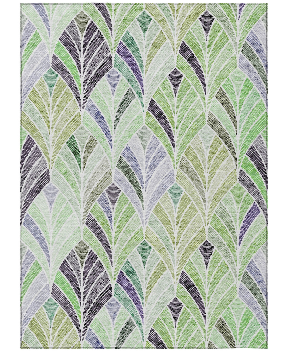 Addison Chantille Acn851 2'6"x3'10" Area Rug In Green