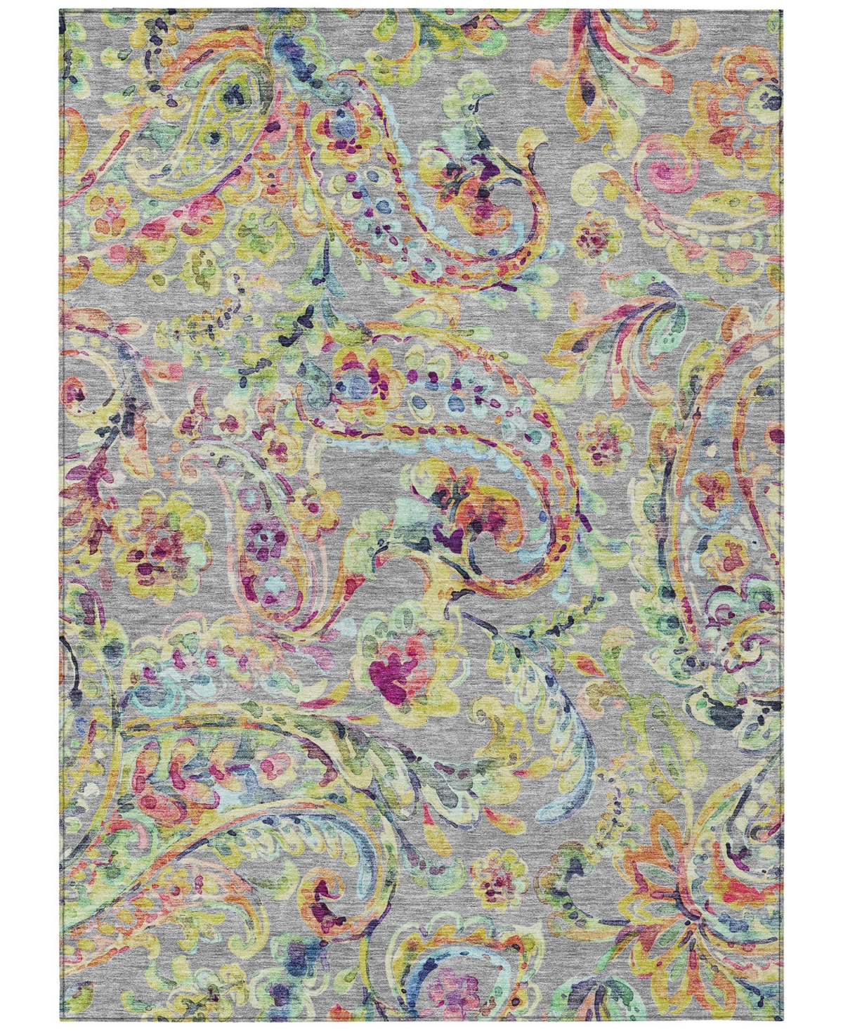 Addison Chantille Acn834 3'x5' Area Rug In Gray