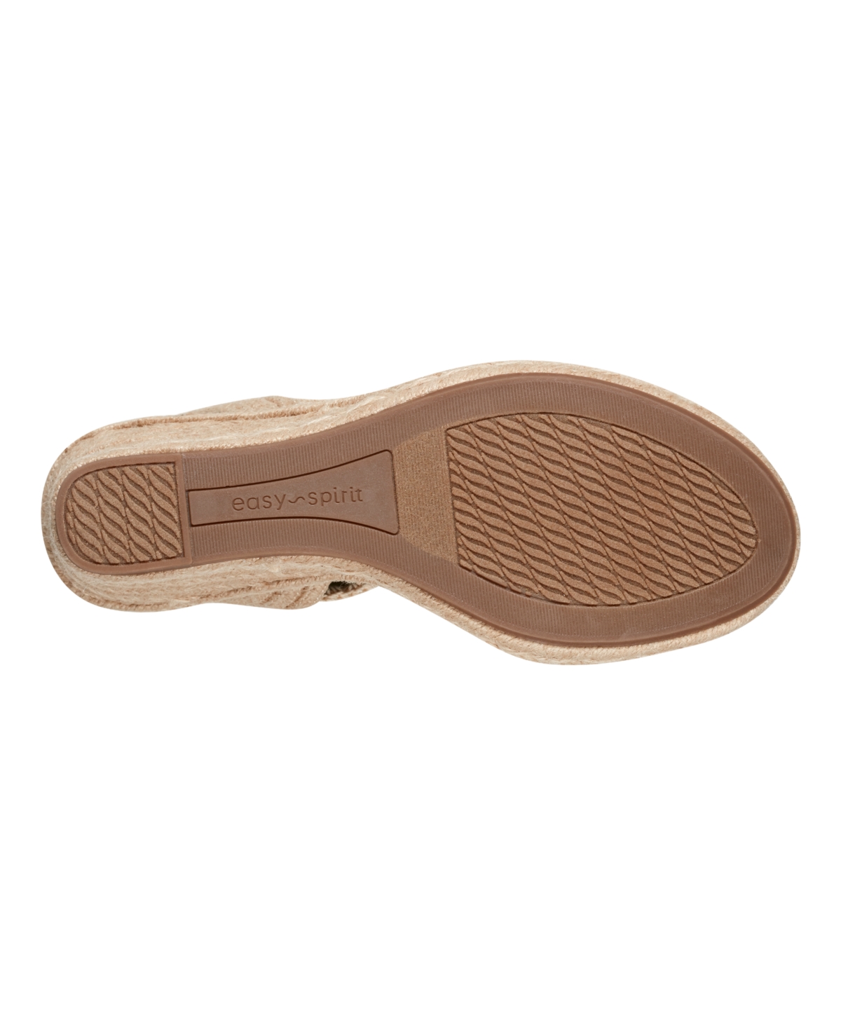 Shop Easy Spirit Women's Ariella Espadrille Wedge Sandals In Gold,natural