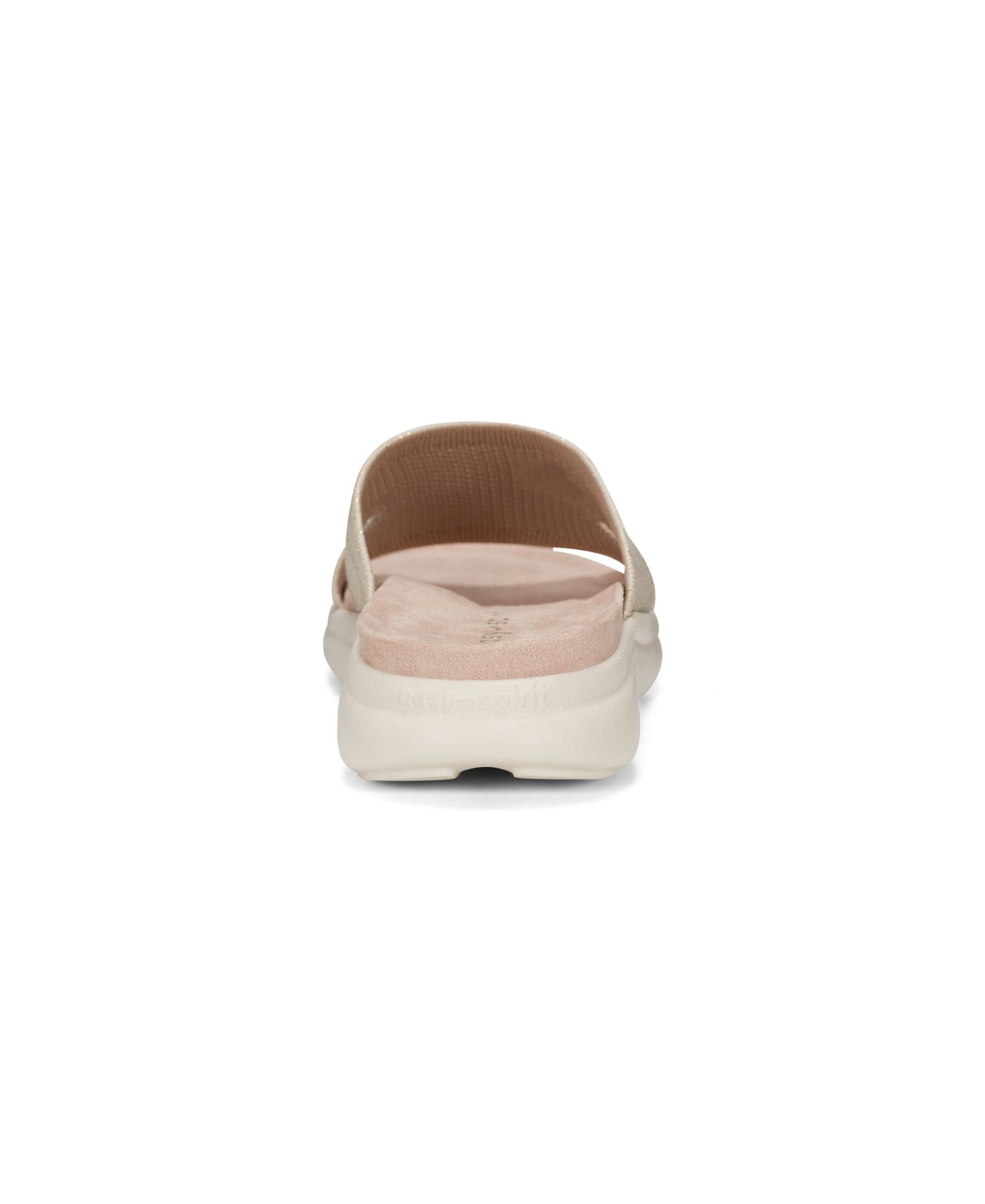 Женские сандалии Easy Spirit Amari Sporty Slide, цвет: Бежевый / Золотой — фото 3