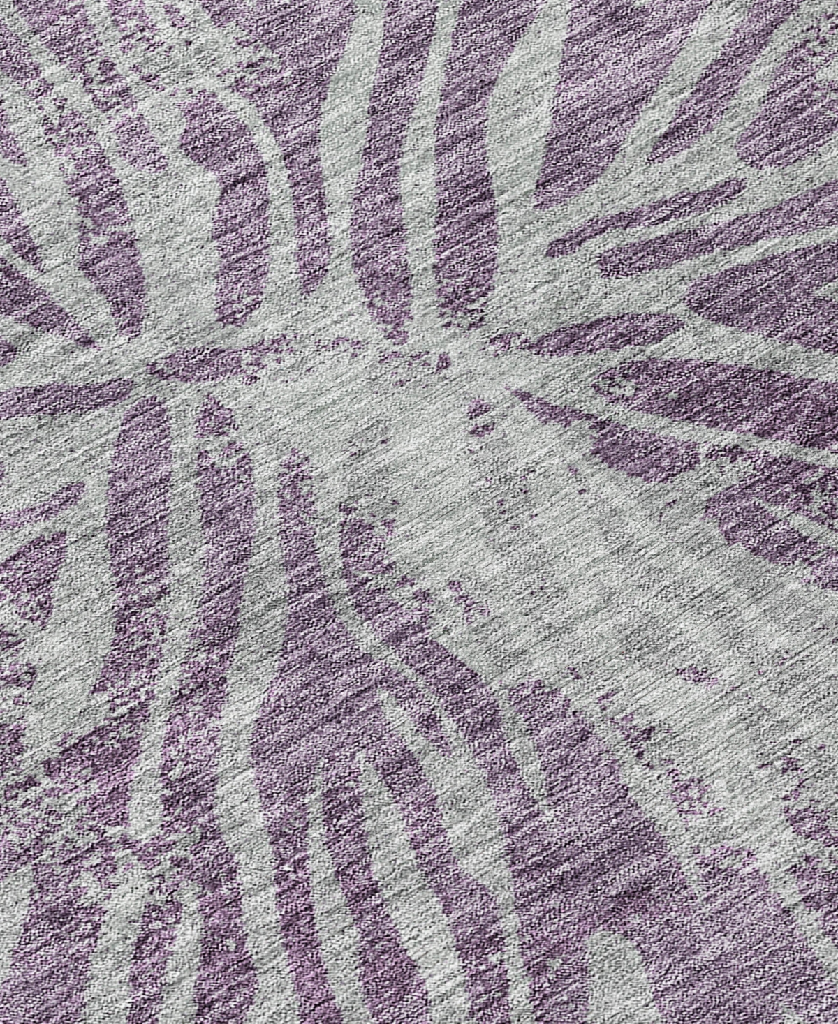 Addison Chantille Acn818 5'x7'6" Area Rug In Purple