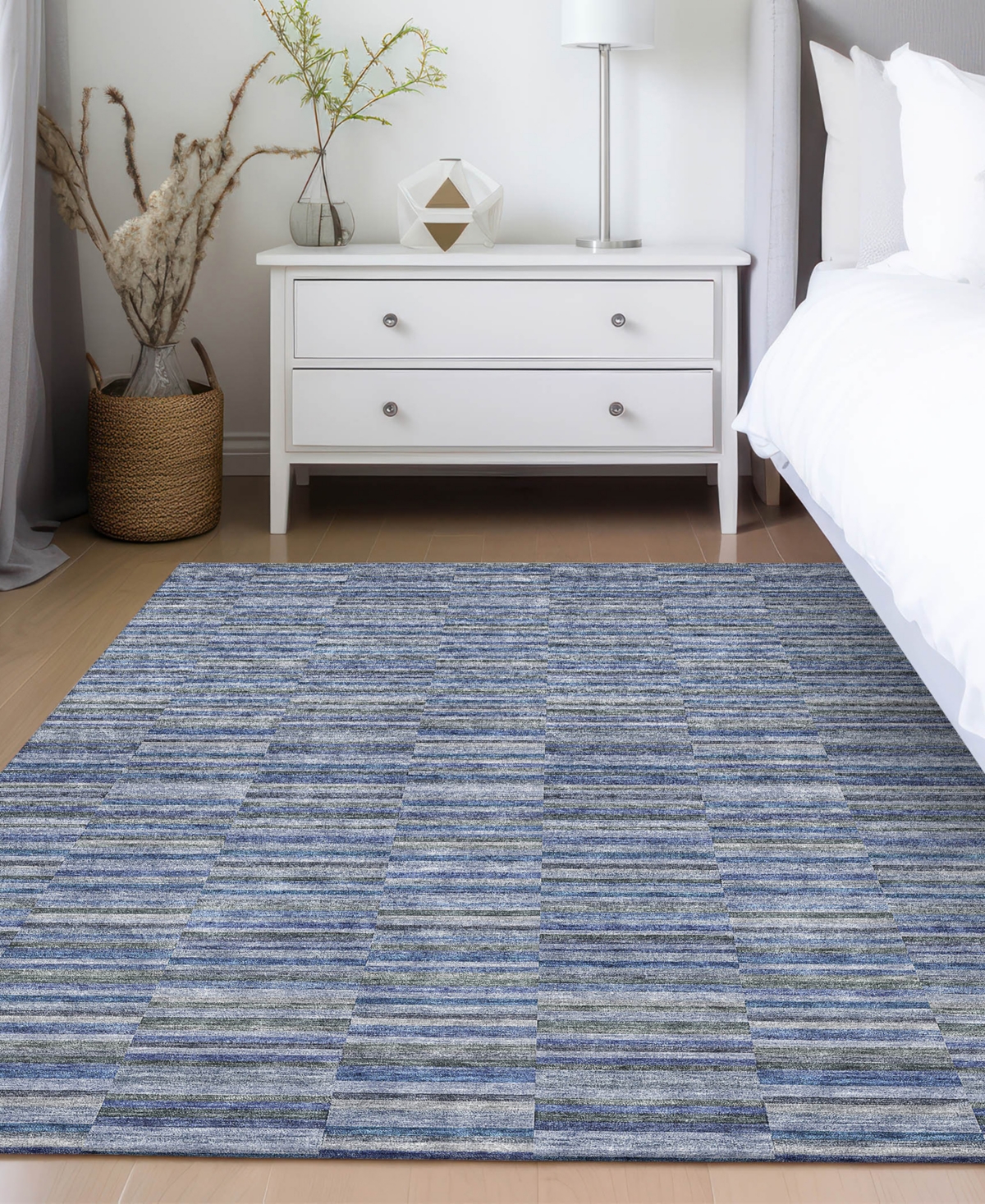 Addison Chantille Acn816 3'x5' Area Rug In Navy