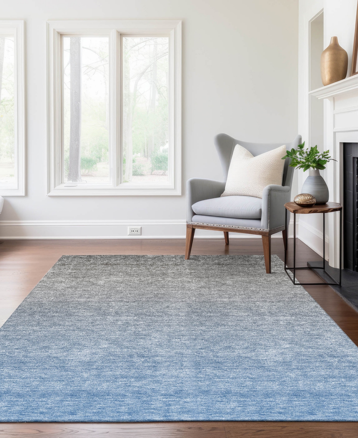 Addison Chantille Acn833 3'x5' Area Rug In Blue