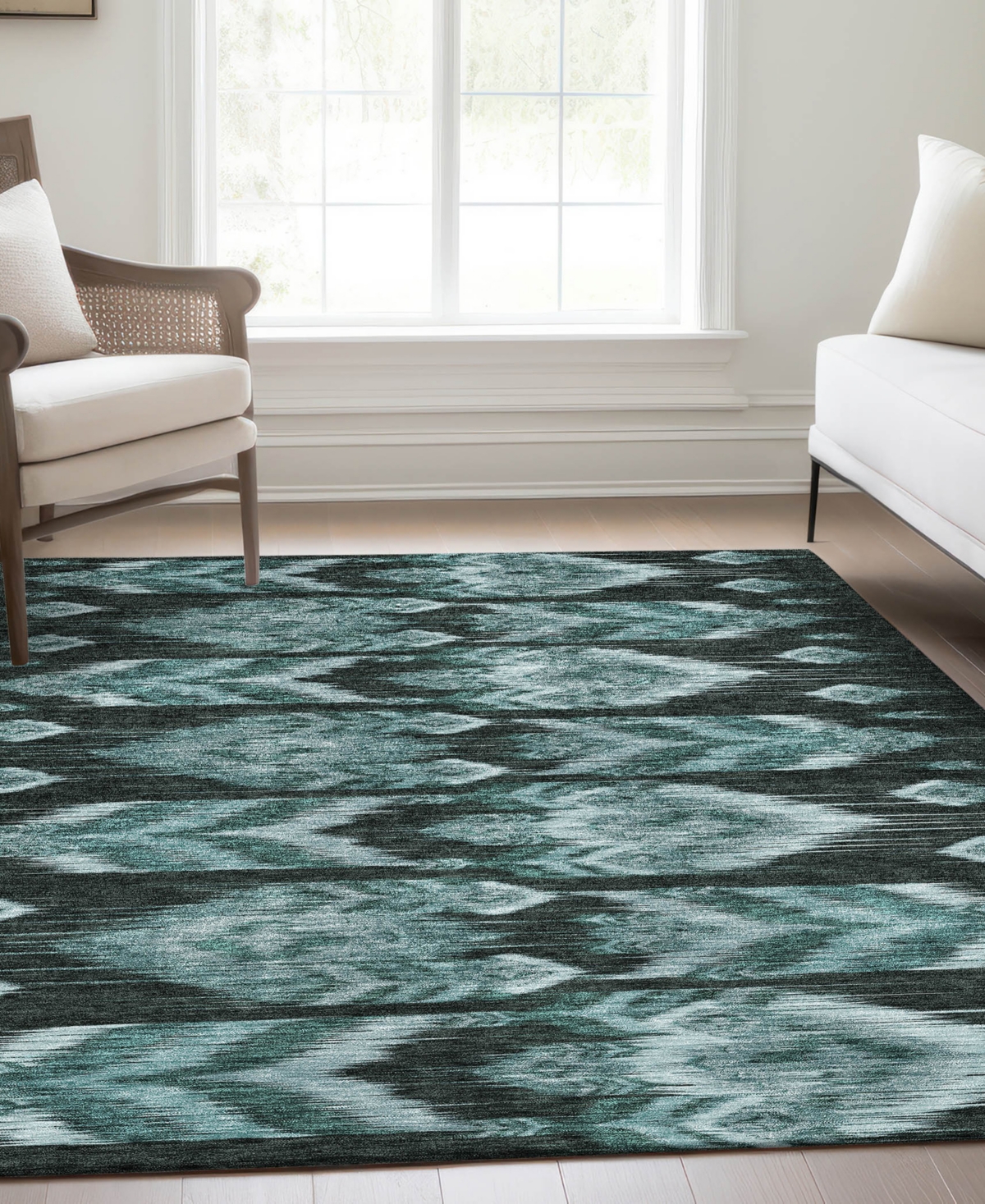 Addison Chantille Acn812 8'x10' Area Rug In Teal