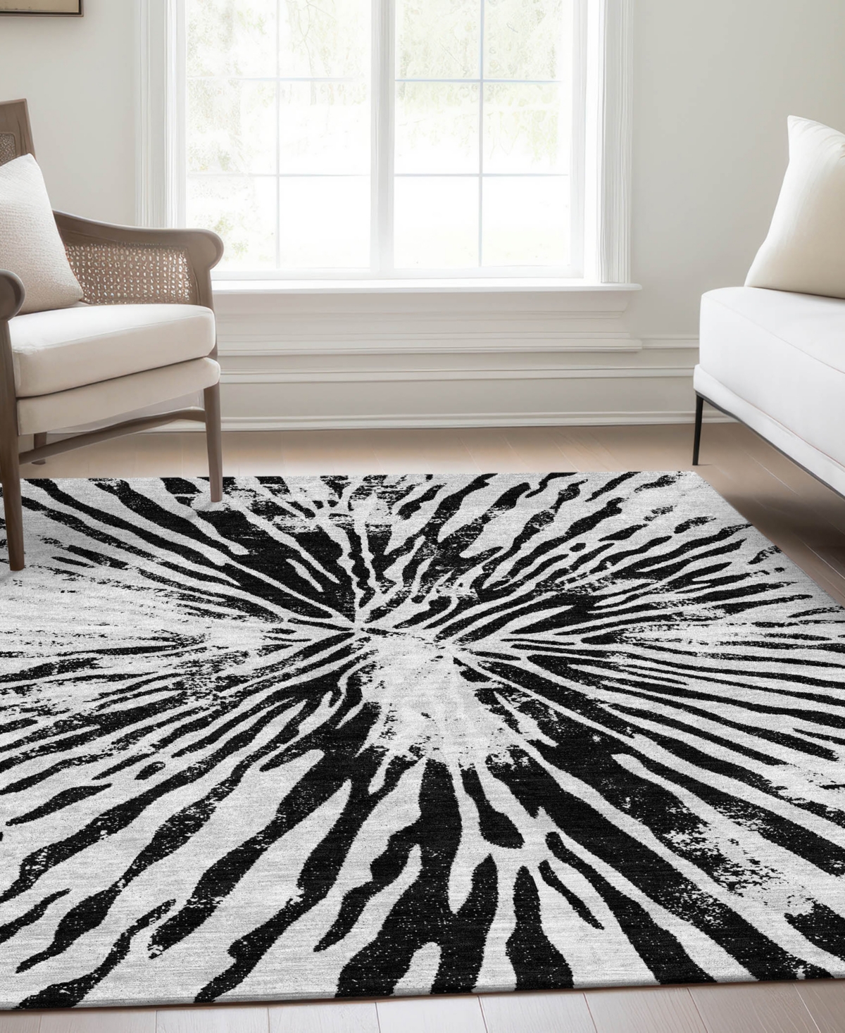 Addison Chantille Acn818 9'x12' Area Rug In Ivory