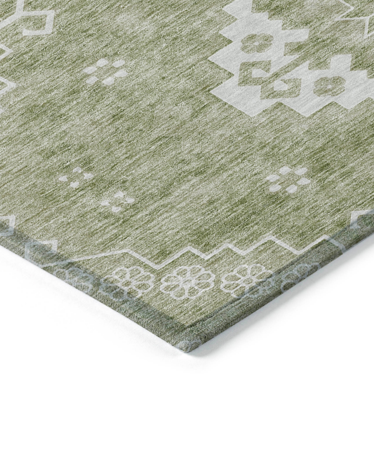 Addison Chantille Acn847 2'6"x3'10" Area Rug In Sage