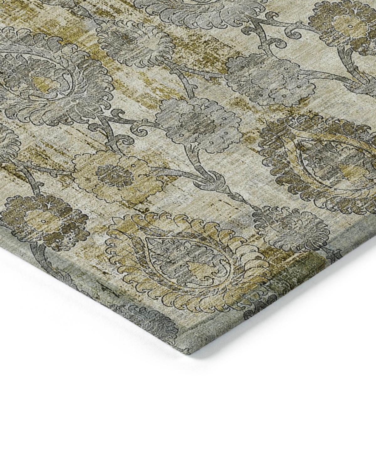 Addison Chantille Acn821 2'6"x3'10" Area Rug In Khaki