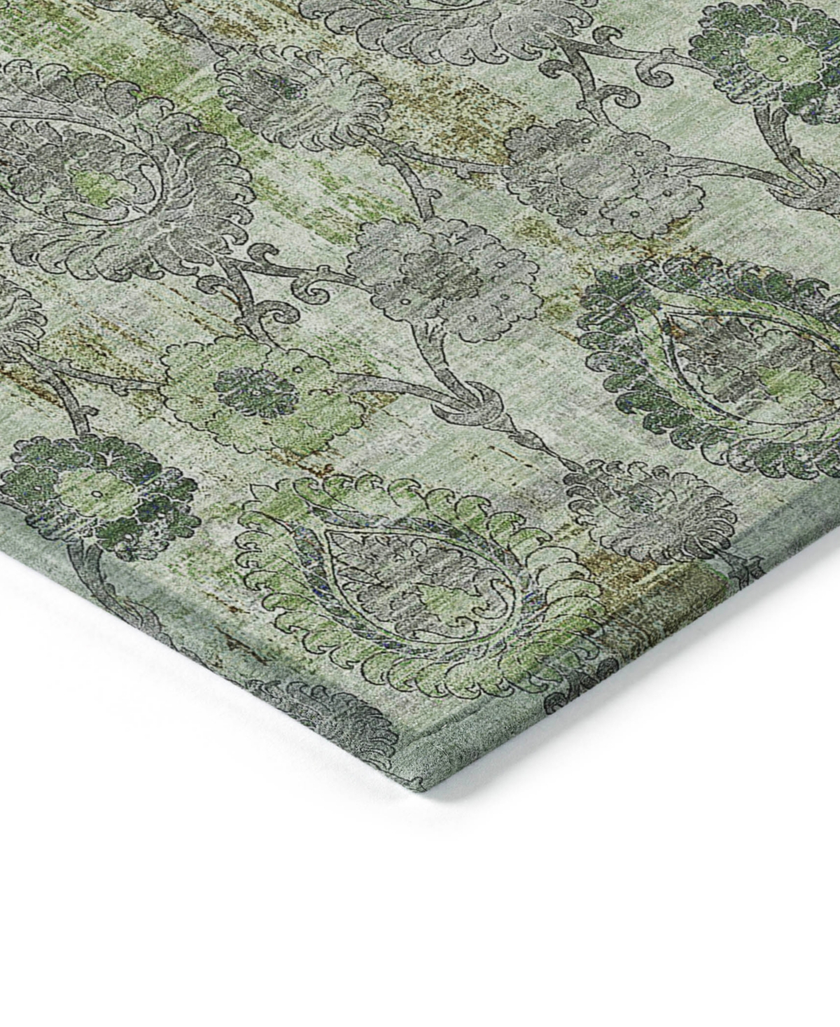 Addison Chantille Acn821 8'x10' Area Rug In Green