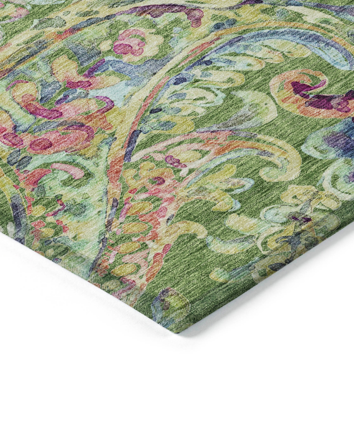 Addison Chantille Acn834 9'x12' Area Rug In Ivy