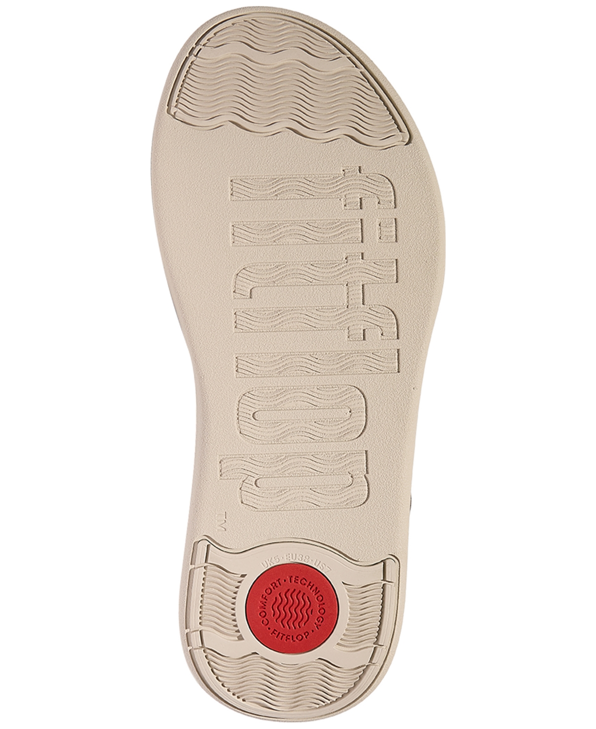 Fitflop F-mode Go Sandals In Platino