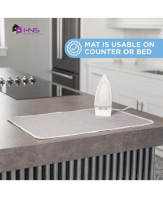Ironing mat, Magnetic Laundry mat, 28.25&amp;#x201D; x 19&amp;#x201D; Quilted for Washer and Dryer Countertop